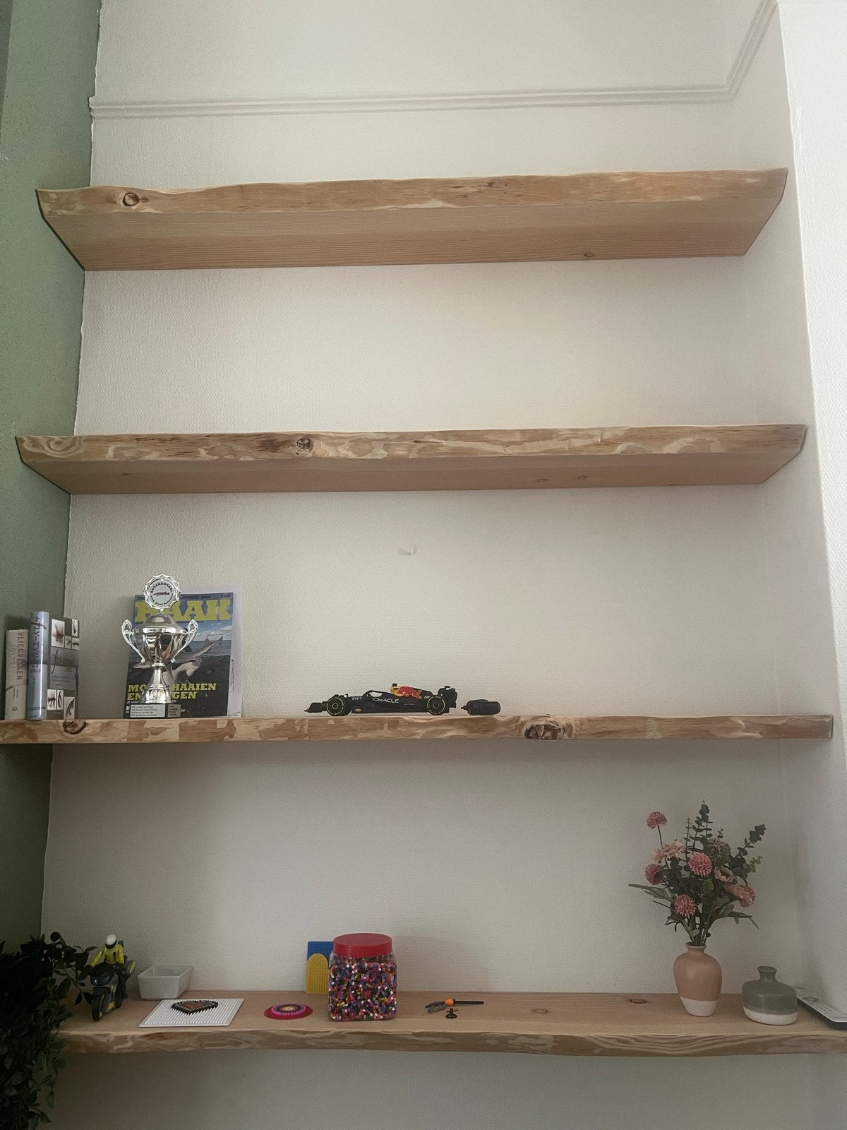 Boomstam planken - Rustieke wandplanken, Ophalen of Verzenden, Nieuw