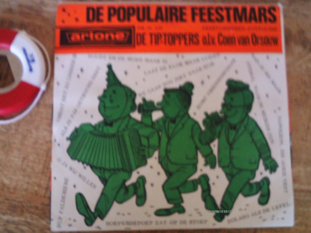 de tip-toppers - de populaire feestmars 26a, 7 inch, Single, Ophalen of Verzenden, Nederlandstalig