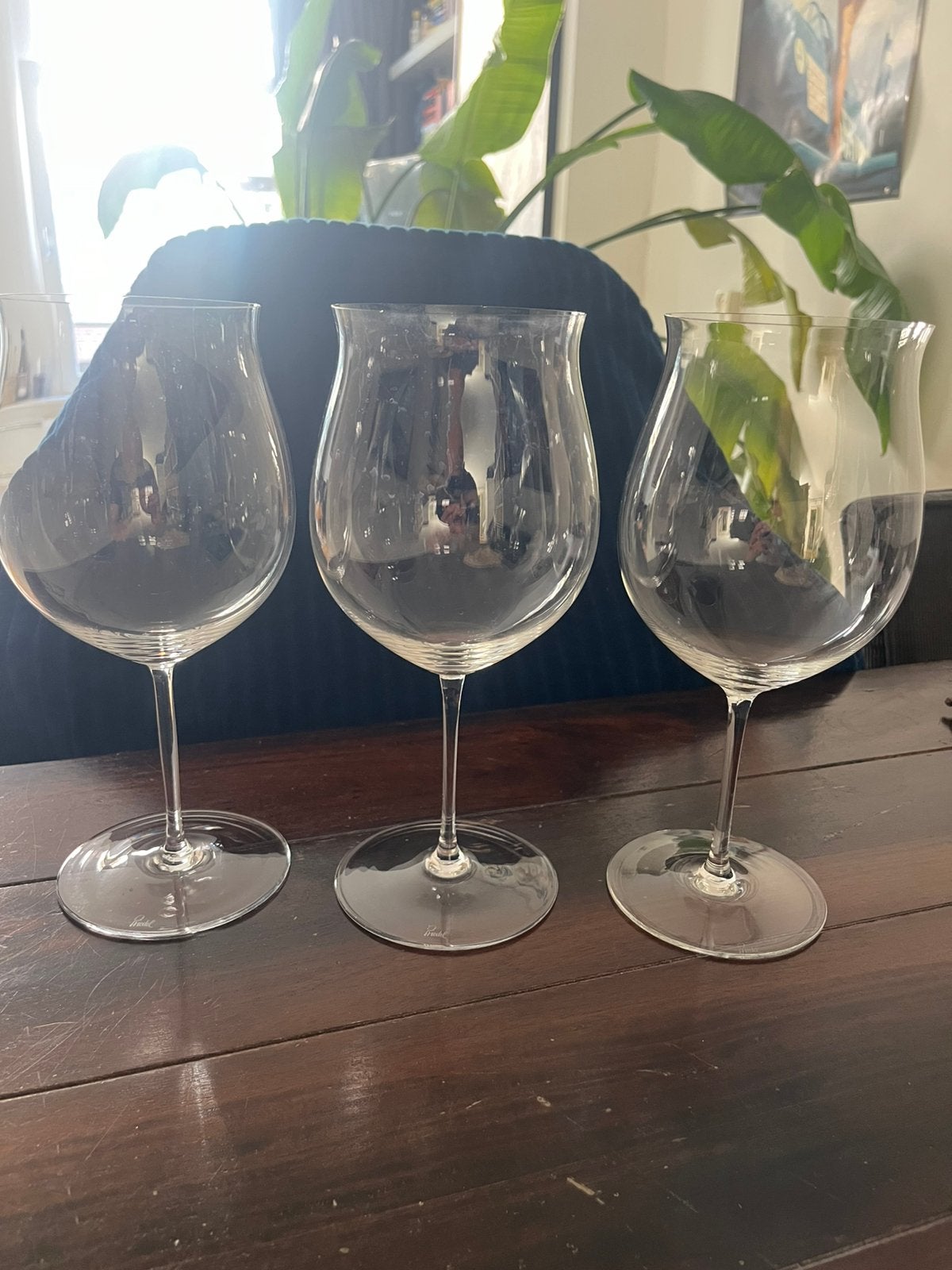 Three Riedel Sommeliers Burgundy Grand Cru. 4400/16, 2004-05, Ophalen, Zo goed als nieuw, Overige typen