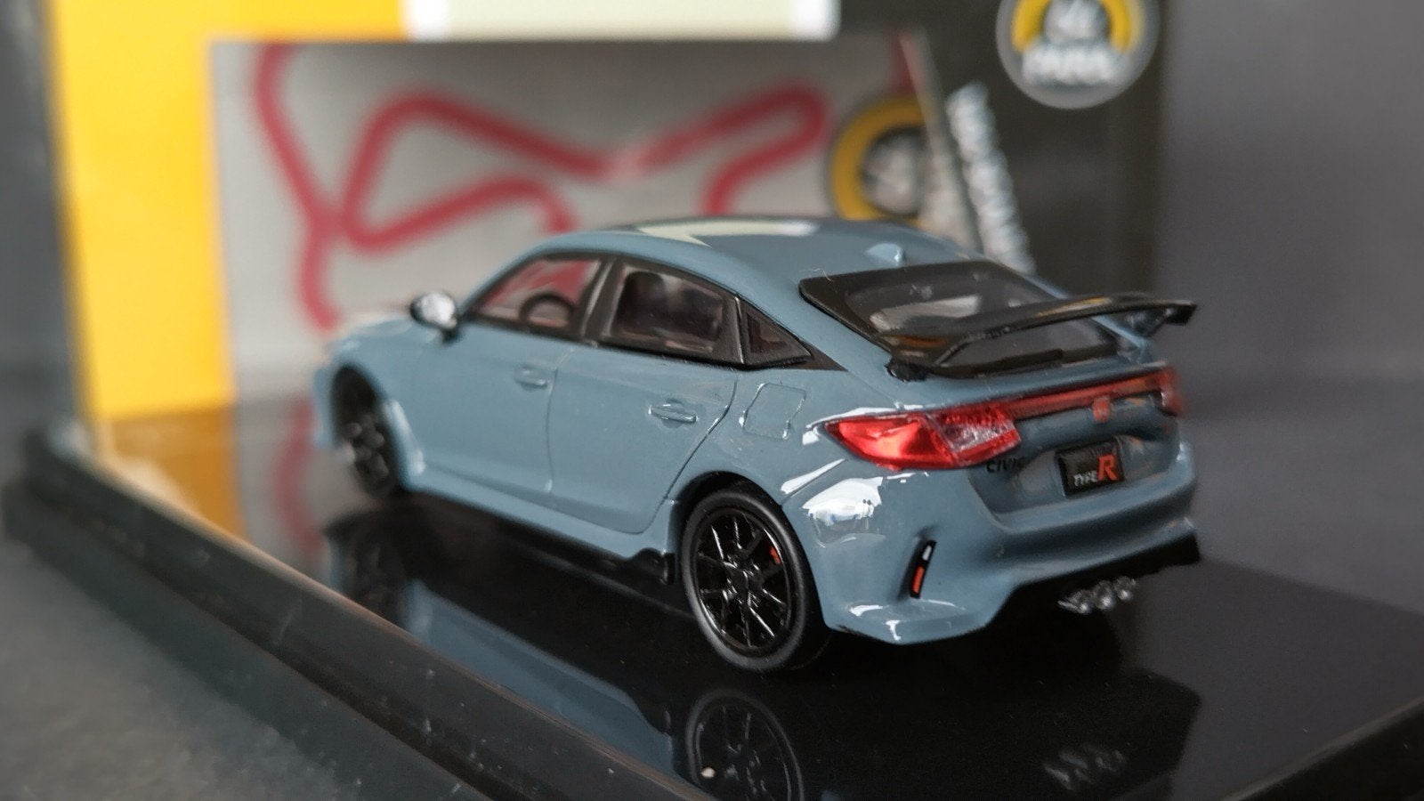Honda Civic Type R Sonic Grey 1;64 Para64 Pol, Auto, Verzenden, ., Nieuw