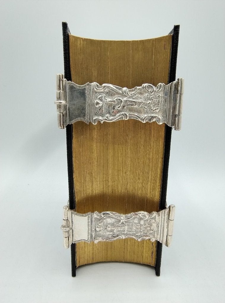 Bijbel met zilveren sloten, J. Bakker, Sneek, 1800, Antiek en Kunst, Verzenden