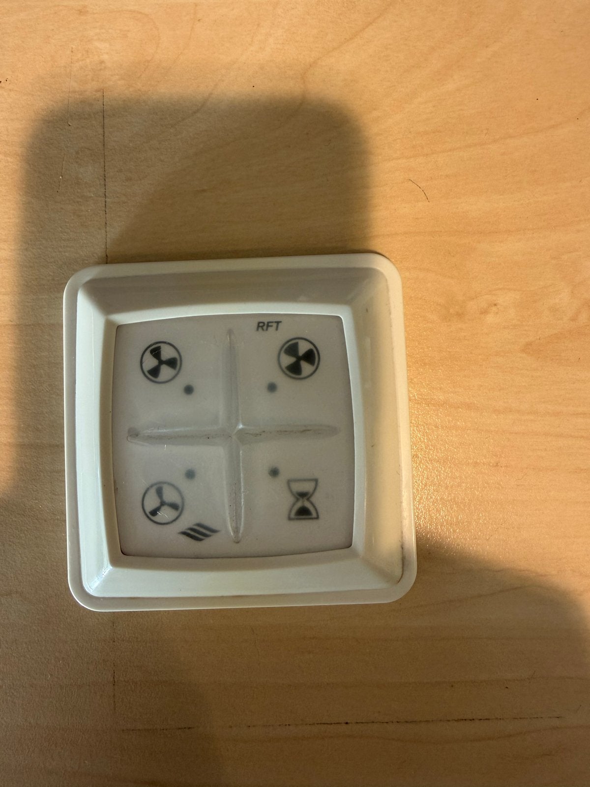 Itho Daalderop RFT draadloze bediening voor ventilatie, Ophalen of Verzenden, Gebruikt