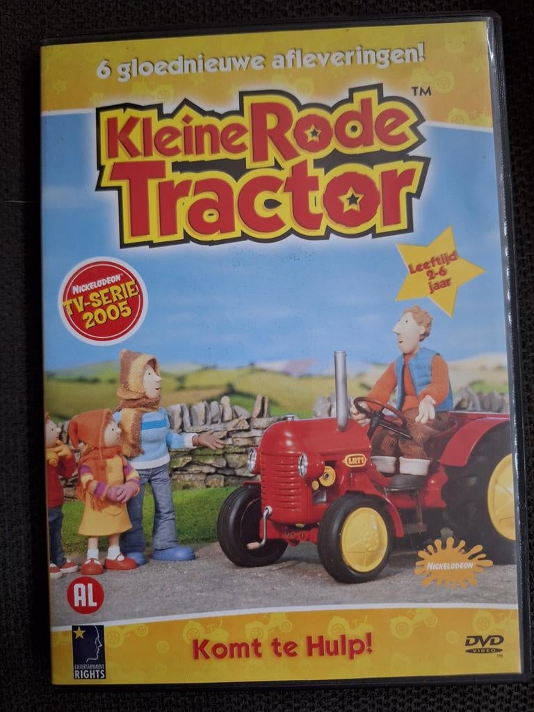 Kleine Rode Tractor - Komt te Hulp! (DVD), Alle leeftijden, Ophalen of Verzenden, Zo goed als nieuw, Educatief