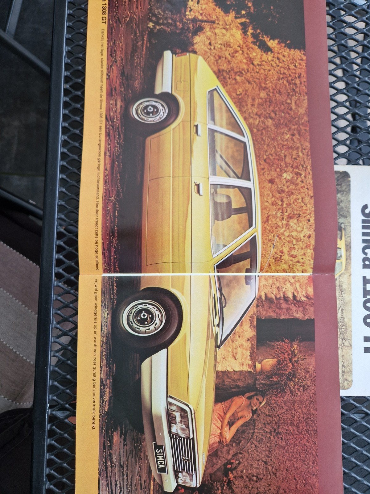 Folders Simca 1100 en 1307/1308, Ophalen of Verzenden