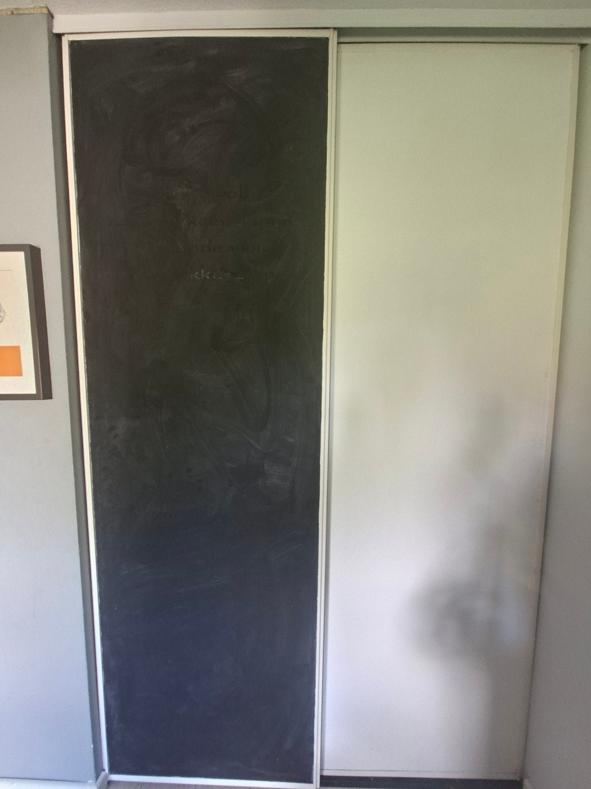 2 Schuifdeuren 235,5 x 75,8 cm - Eenvoudig overschilderbaar, Ophalen, Gebruikt, Minder dan 80 cm, 215 cm of meer