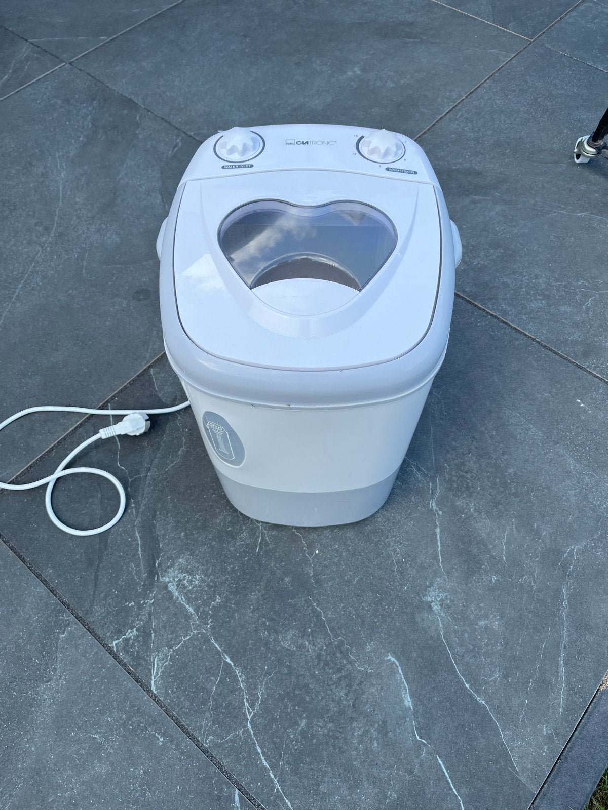 Compacte Clatronic mini wasmachine - Ideaal voor kleine ruim, Witgoed en Apparatuur, Wasmachines, Ophalen, Minder dan 85 cm, Minder dan 4 kg