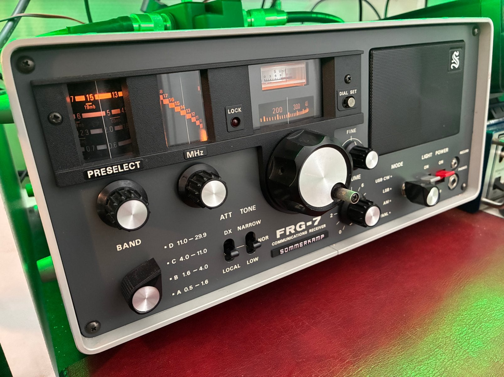 Sommerkamp Frg 7 Hf ontvanger in orginele NIEUWSTAAT  !!, Ophalen of Verzenden, Zo goed als nieuw, Ontvanger