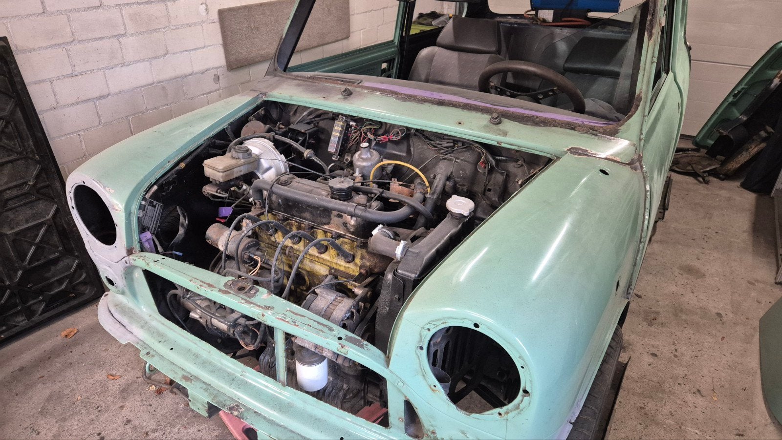 gezocht, motorkap classic mini, Auto-onderdelen, Ophalen, Gebruikt, Mini