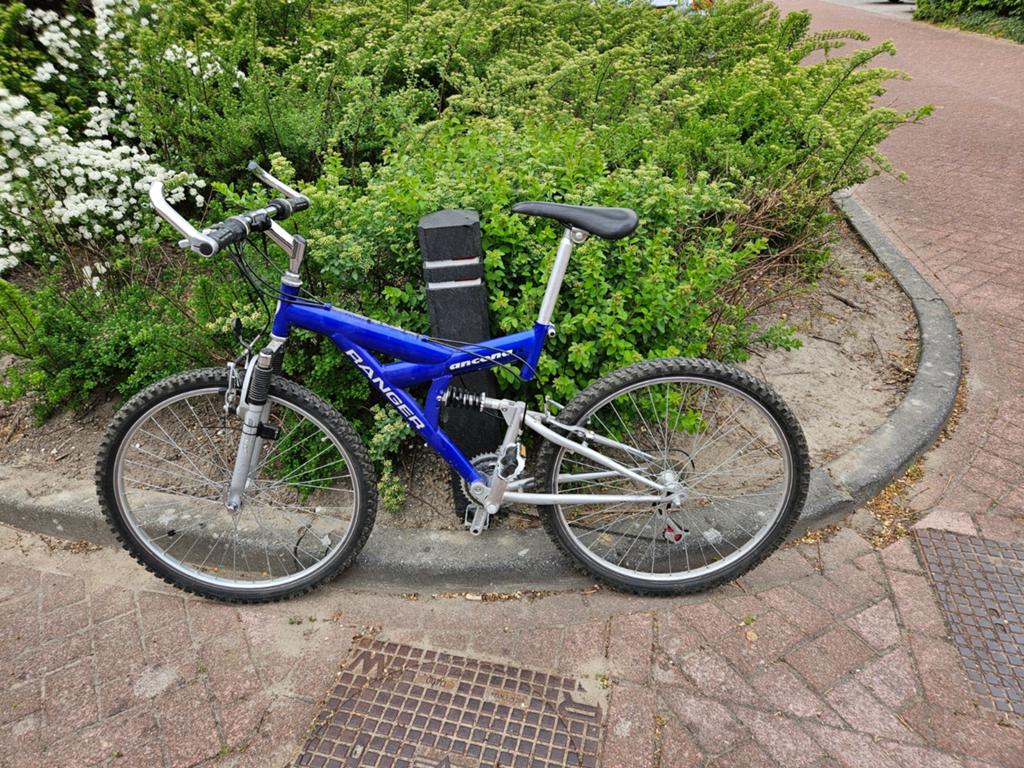 Ancona Ranger Mountainbike - Full Suspension, Overige merken, Gebruikt, Ophalen of Verzenden, Velgrem