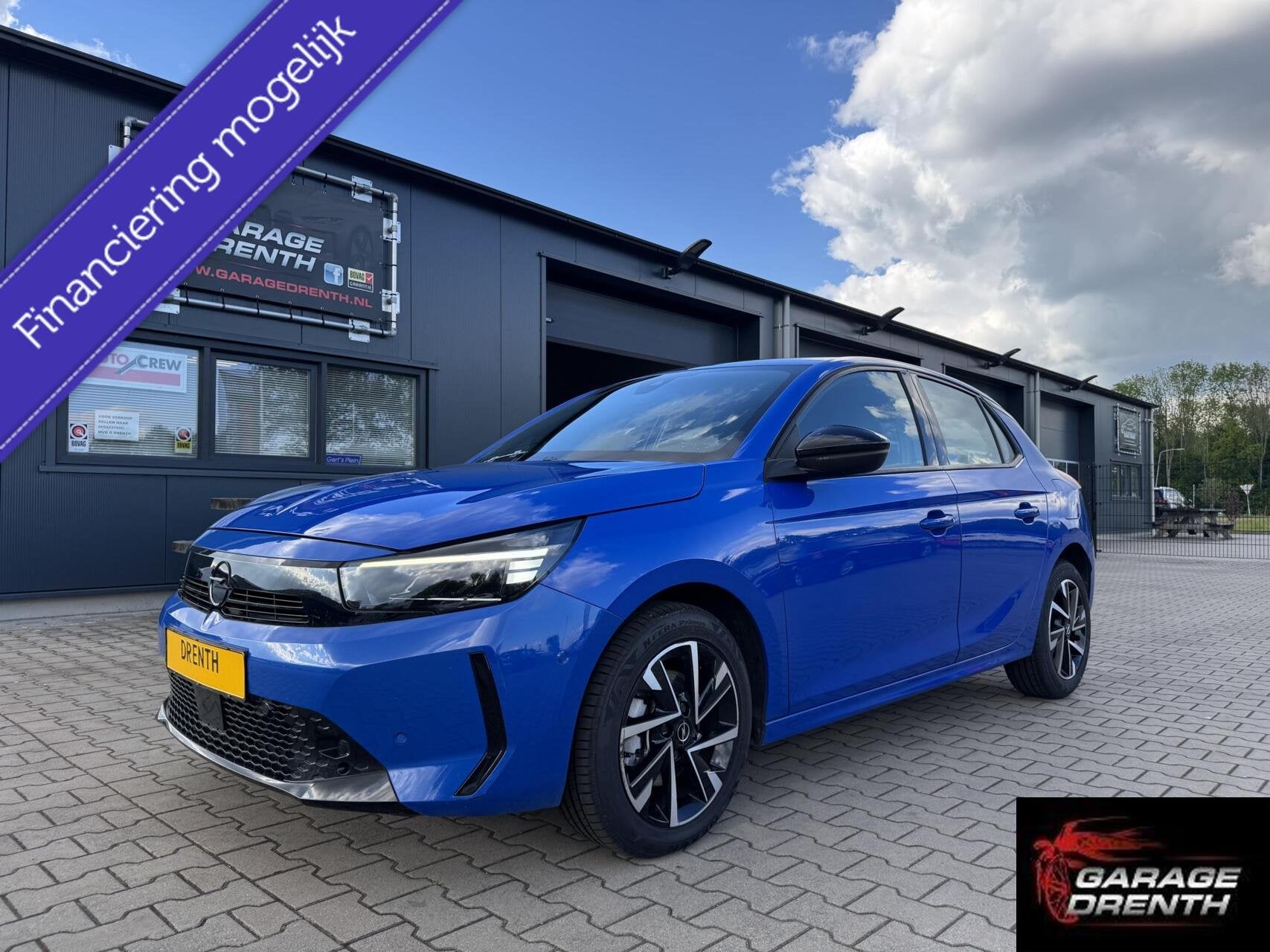 Opel Corsa 1.2 GS Line 5 deurs in zeer nette staat, Auto's, Voorwielaandrijving, 101 pk, Gebruikt, Zwart