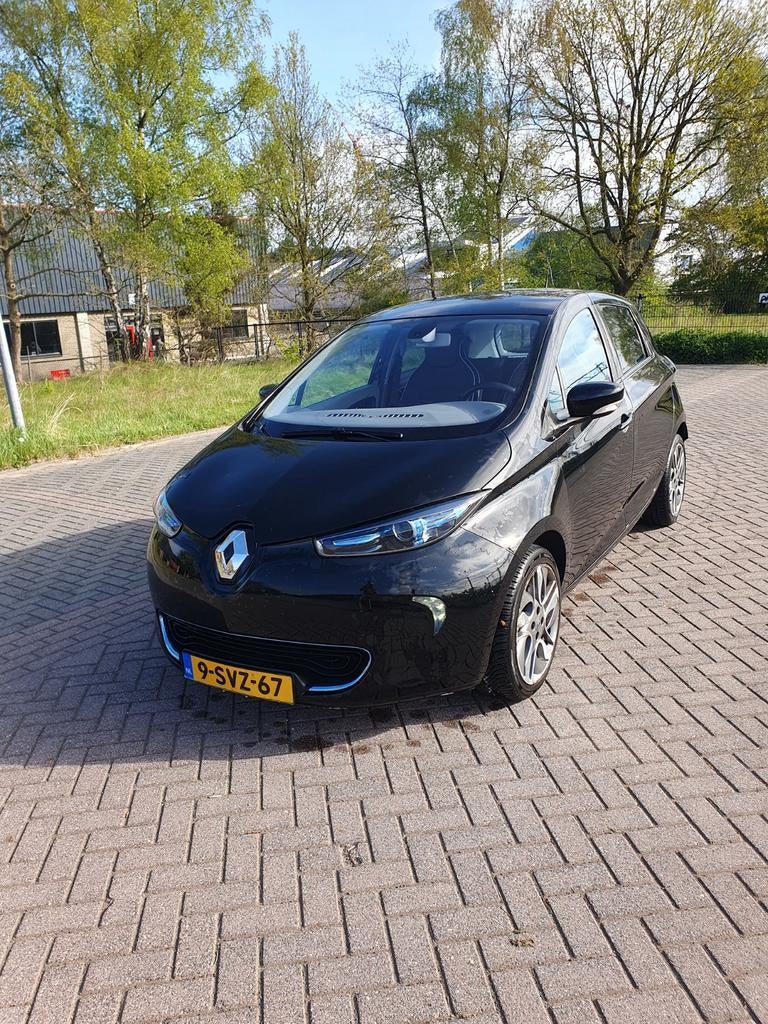 Renault ZOE E 2013 Zwart (huur accu), Auto's, Renault, Particulier, ZOE, ABS, Achteruitrijcamera, Elektrisch, A, Hatchback, Automaat