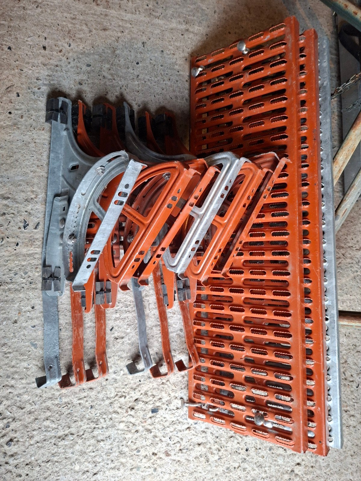 Looprooster dak, 3x 83 cm, Ophalen, Gebruikt, Overige typen, 2 tot 5 meter
