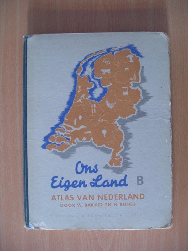 Ons Eigen Land Atlas voor de lagere school 1948, Gelezen, Overige atlassen, Ophalen of Verzenden, 1800 tot 2000
