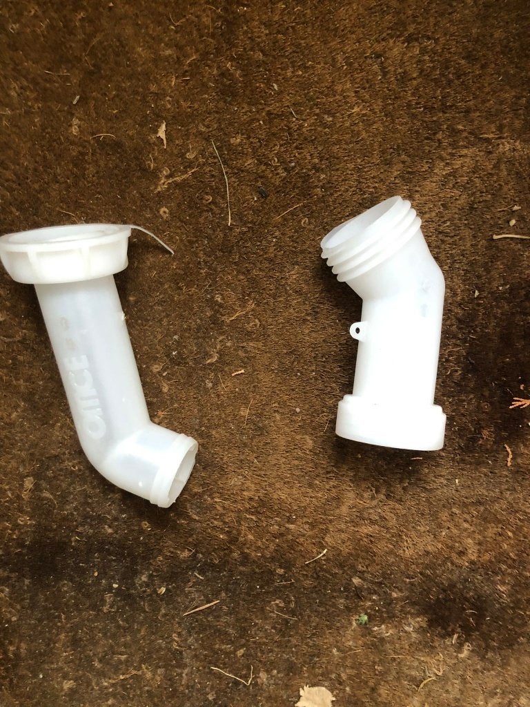 uitloop ibc, Doe-het-zelf en Verbouw, Kratten en Dozen, 60 cm of meer, Overige typen, Minder dan 50 cm, Ophalen of Verzenden