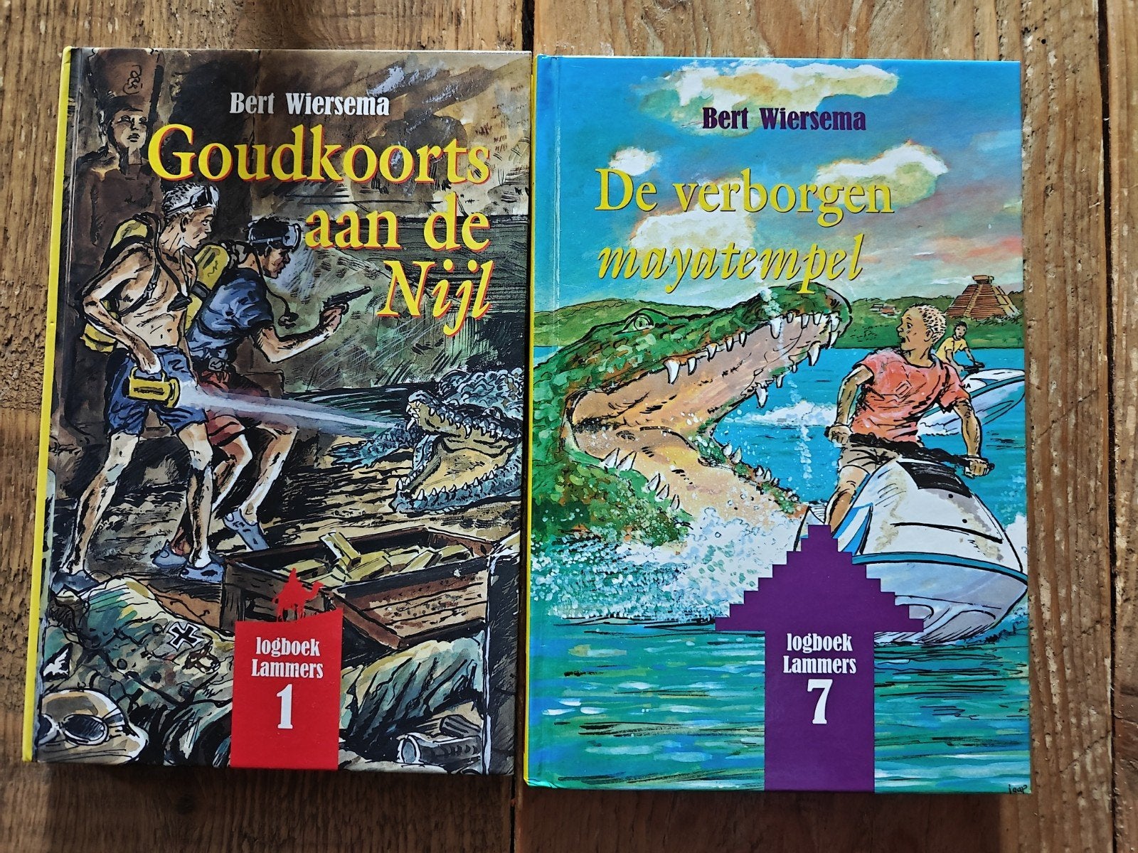 2 Delen van de serie: Logboek Lammers., Ophalen of Verzenden, Zo goed als nieuw