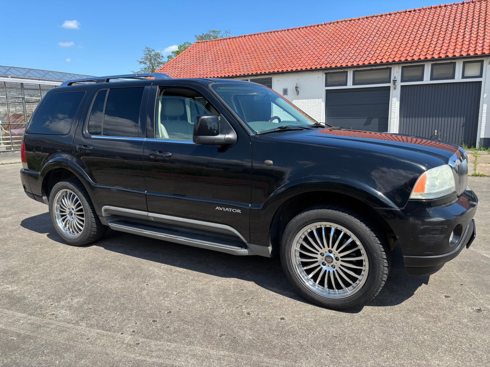 Lincoln Aviator 2003 LPG, Automaat, 8 cilinders, 7 stoelen, Leder