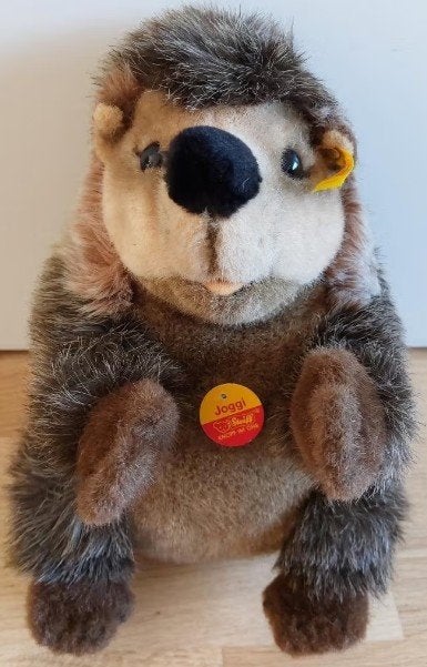 Steiff Egel - 32 cm - Joggi, Ophalen of Verzenden