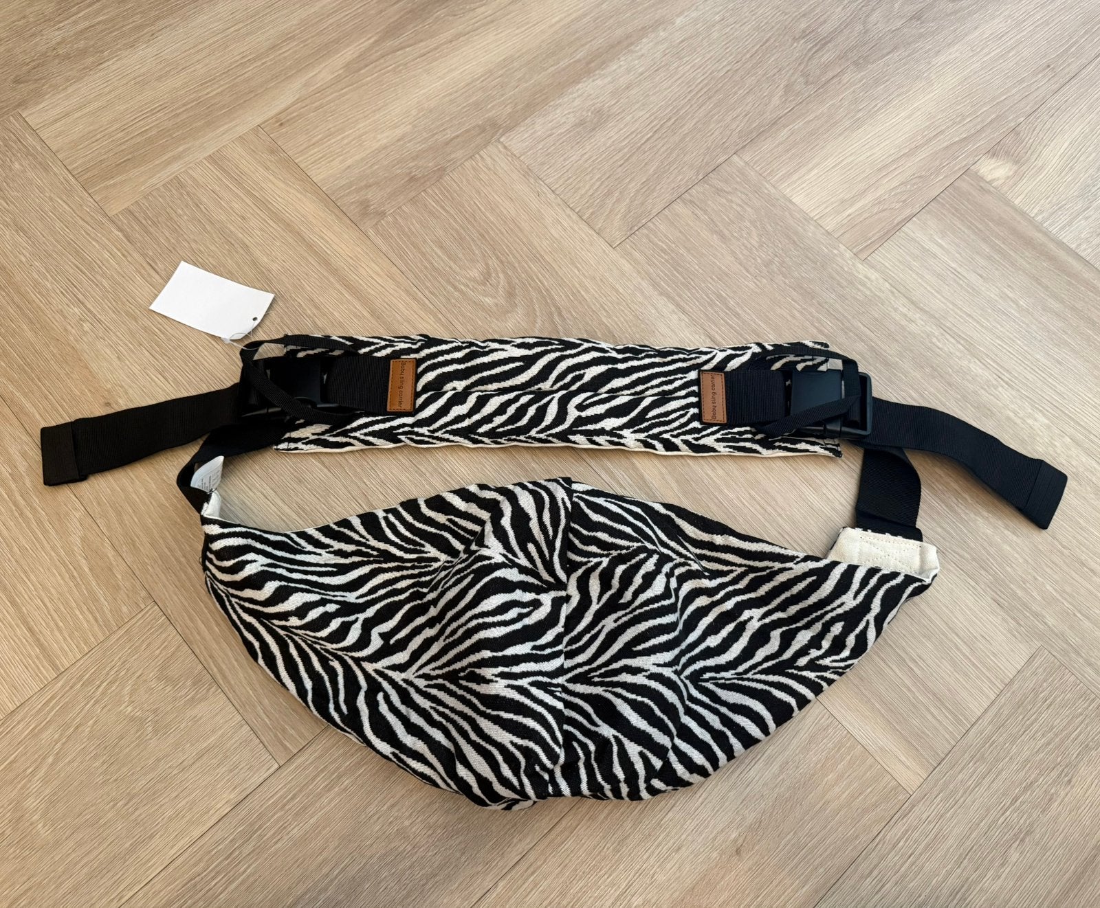 Heupdrager draagzak baby/peuter zebra print, Overige merken, Zij, Verzenden, Nieuw