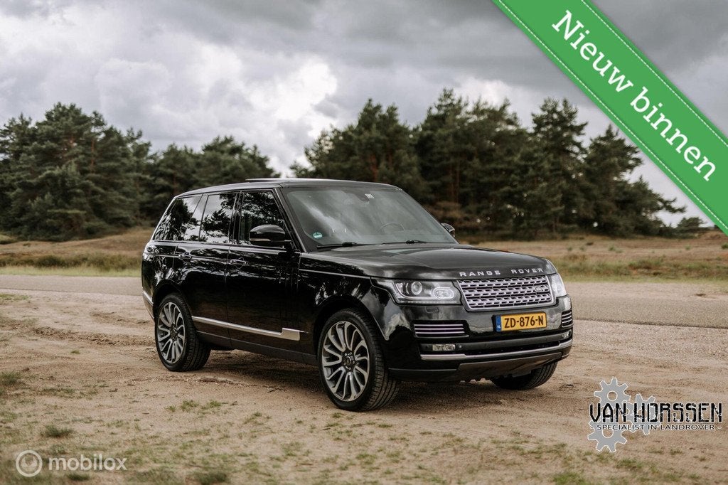 Land Rover Range Rover 5.0 V8 Autobiography, Automaat, Euro 5, 510 pk, Zwart