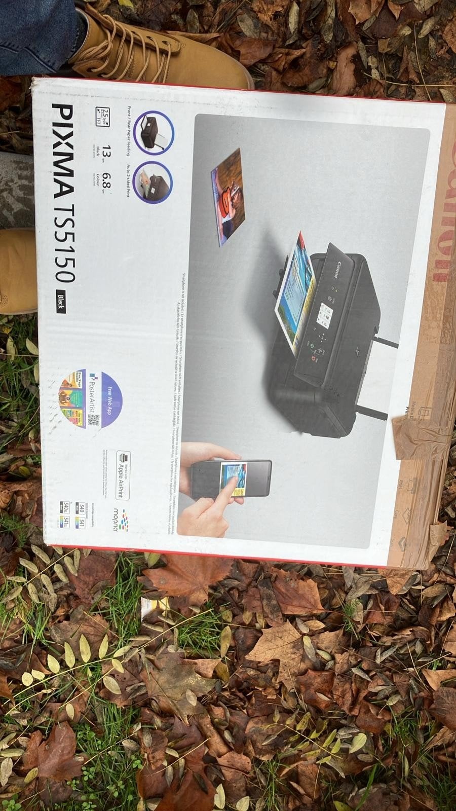 Canon PIXMA TS5150 – printer, scanner en copier, Ophalen