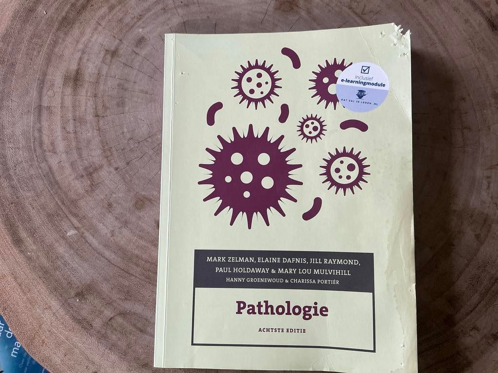Pathologie - Achtste Editie (Zelman, Dafnis, Raymond), Boeken, Ophalen of Verzenden, Beta, Gelezen, HBO