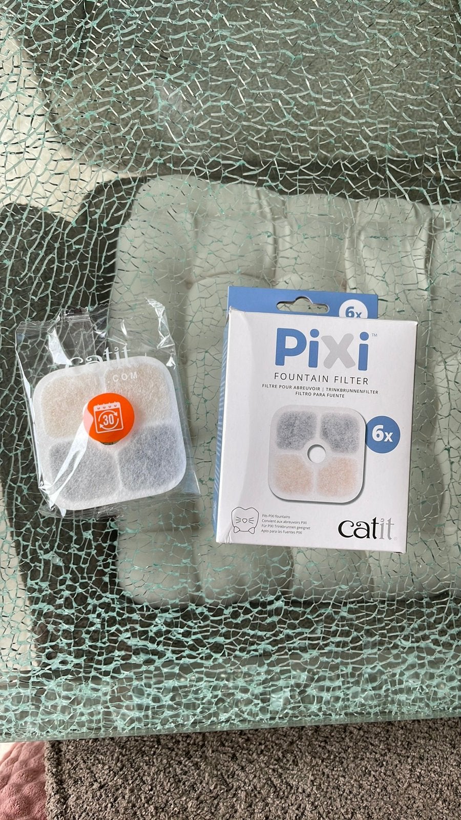 Carit Pixi waterfontein filters, Ophalen, Zo goed als nieuw