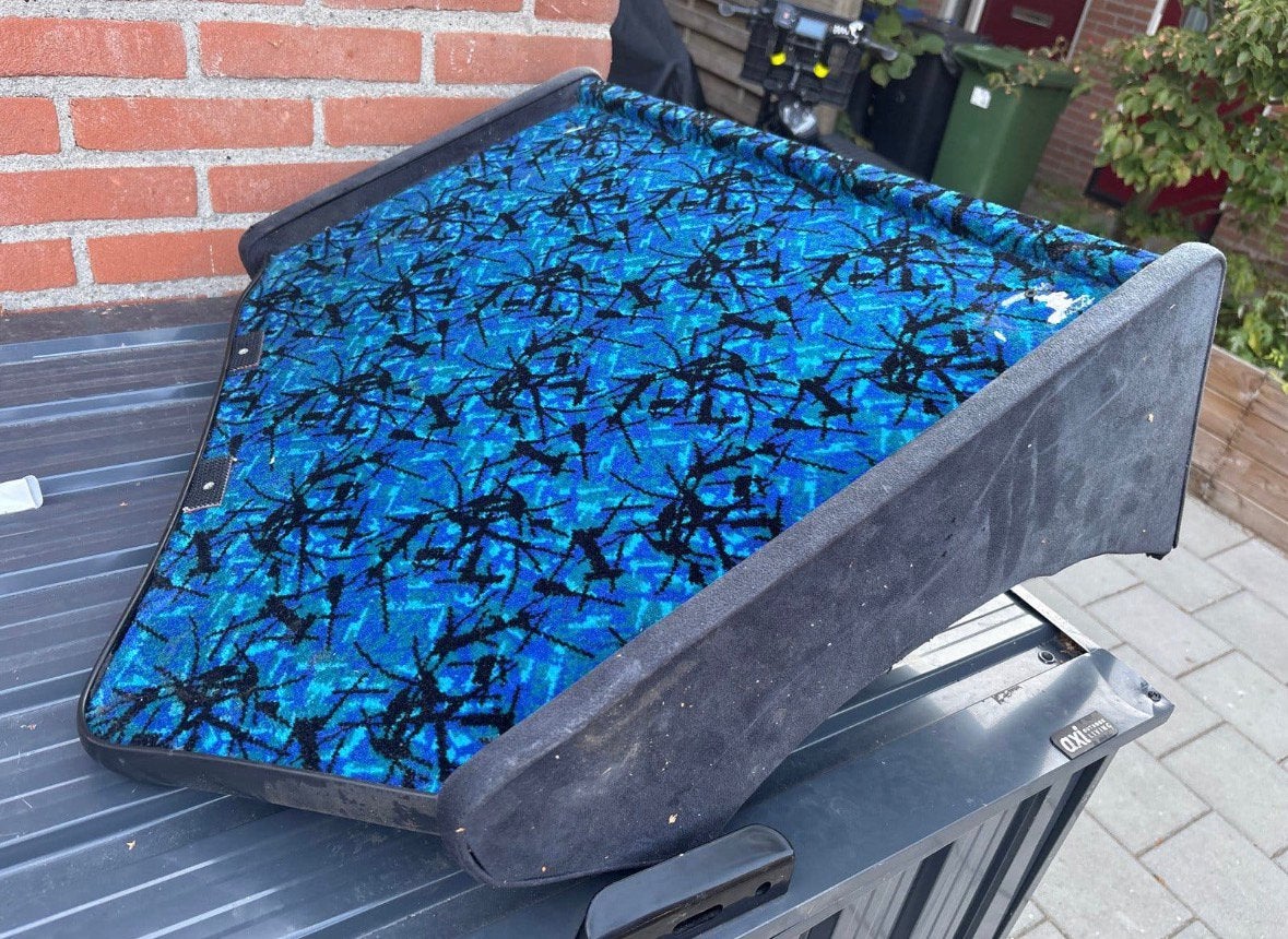 Pluche deens blauw tafel scania R streamline, Ophalen of Verzenden