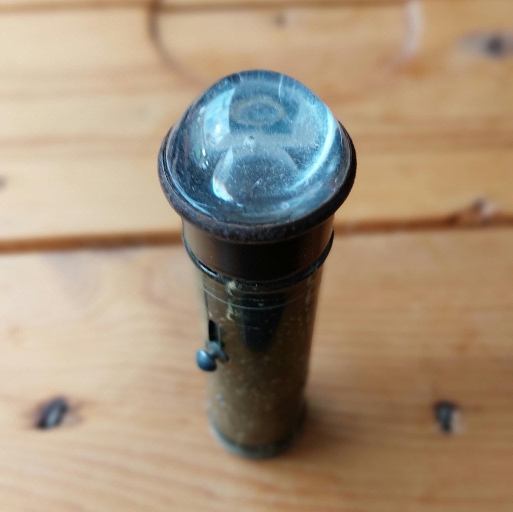 Antieke staafzaklamp merk Palaba - vintage, Antiek en Kunst, Verzenden