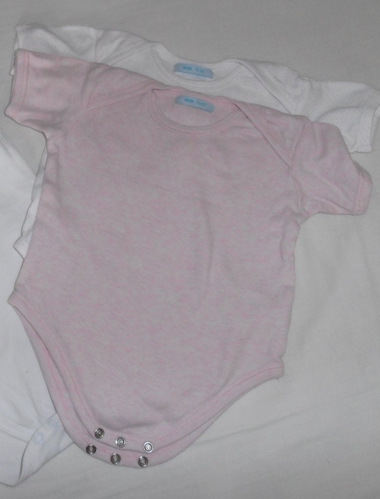 2 rompertjes maat 74/80, Nacht- of Onderkleding, Meisje, Ophalen of Verzenden, Zo goed als nieuw