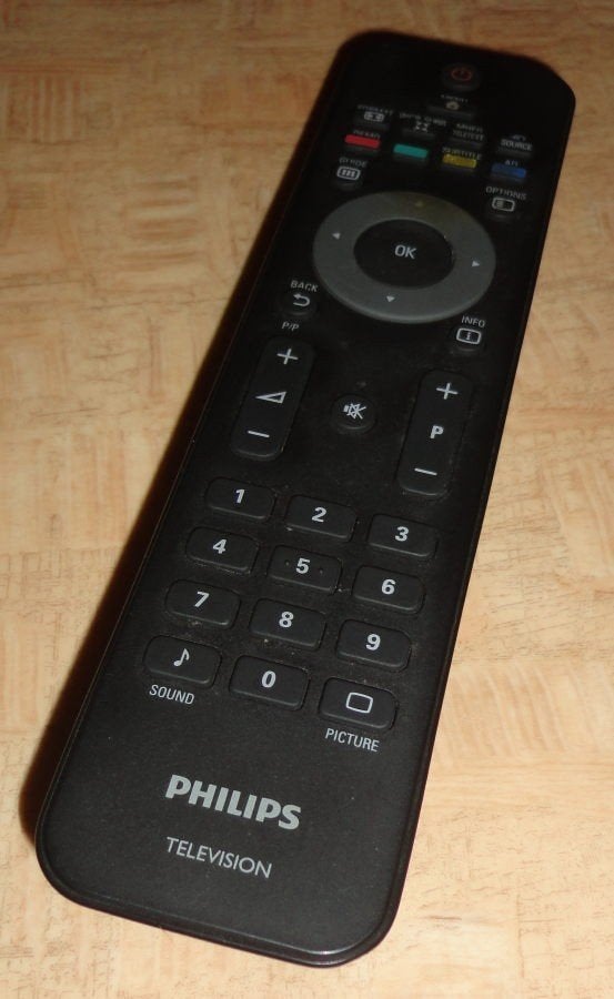 Philips Television originele afstandsbediening 242254990252, Ophalen of Verzenden, Zo goed als nieuw, Origineel, Tv