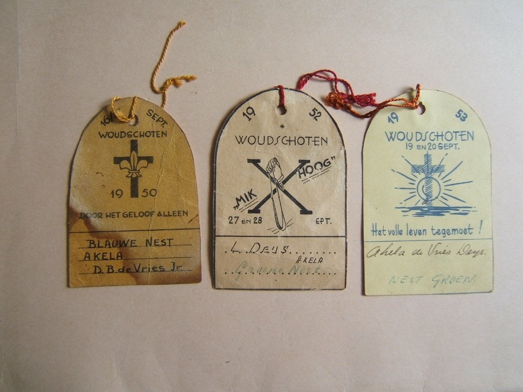 scouting Leiders weekenden Christelijke Padvinders 50 52 53, Verzamelen, Scouting, Ophalen of Verzenden, Embleem, Speld of Insigne
