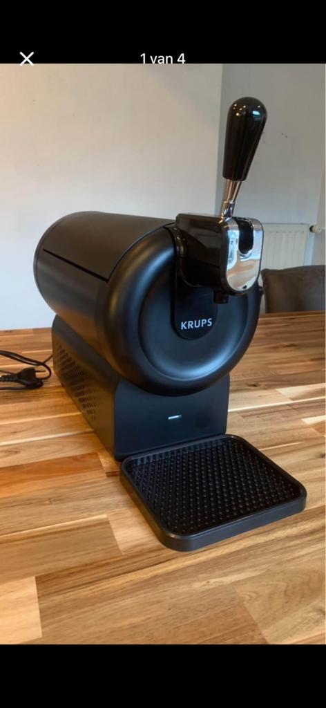 Krups biertap nieuw, Witgoed en Apparatuur, Thuistaps, Ophalen, Nieuw, Krups