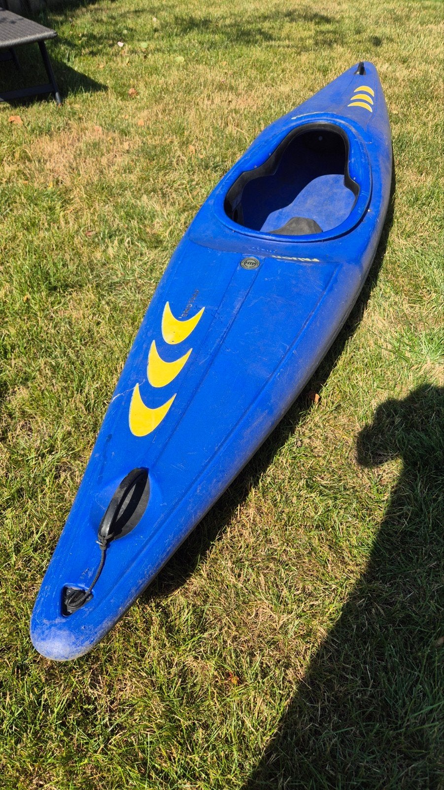 Prijon Alpin Kajak - Blauw, 1-persoons, Watersport en Boten, Ophalen, Gebruikt