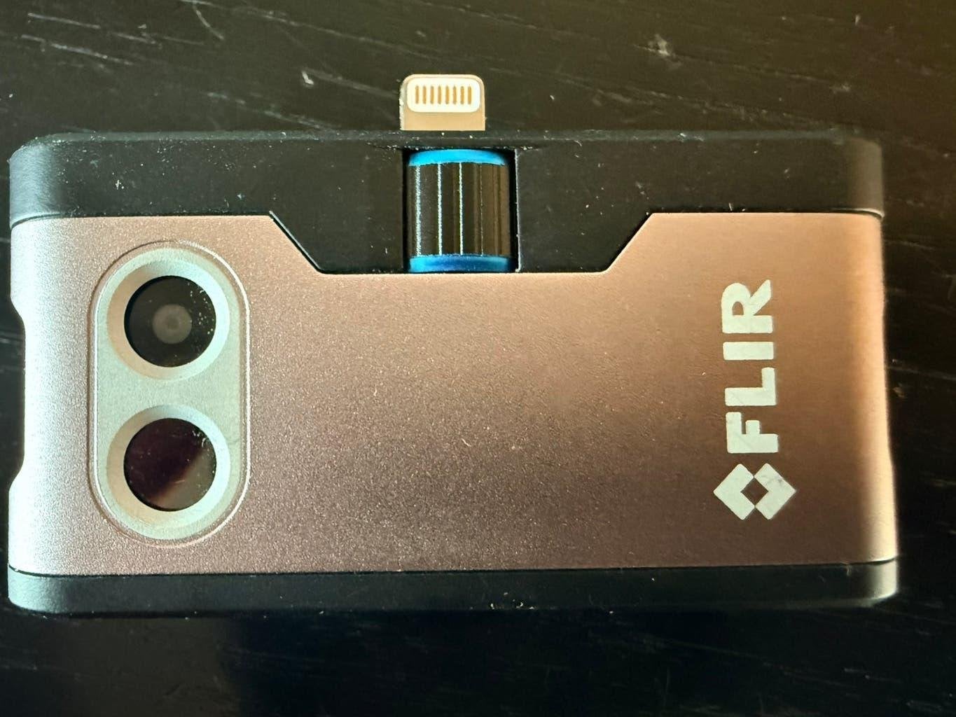 Flir One Warmtebeeldcamera voor iPhone (Lightning), Ophalen of Verzenden, Zo goed als nieuw, Temperatuur