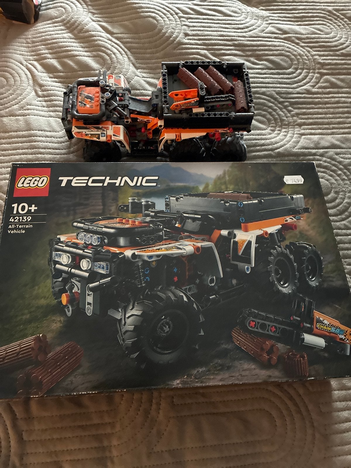 LEGO Technic 42139 All-Terrain Vehicle met doos, Ophalen of Verzenden, Zo goed als nieuw, Overige merken