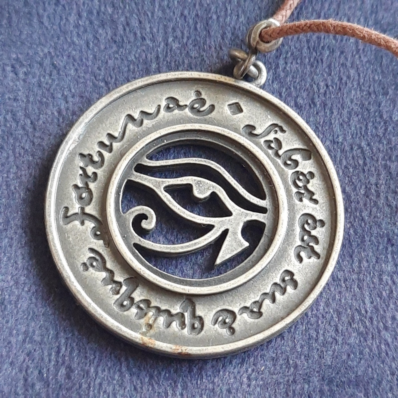 Egyptische Hanger Oog van Horus Zilverkleurig, Sieraden, Tassen en Uiterlijk, Verzenden, Nieuw, Zilver, Overige materialen