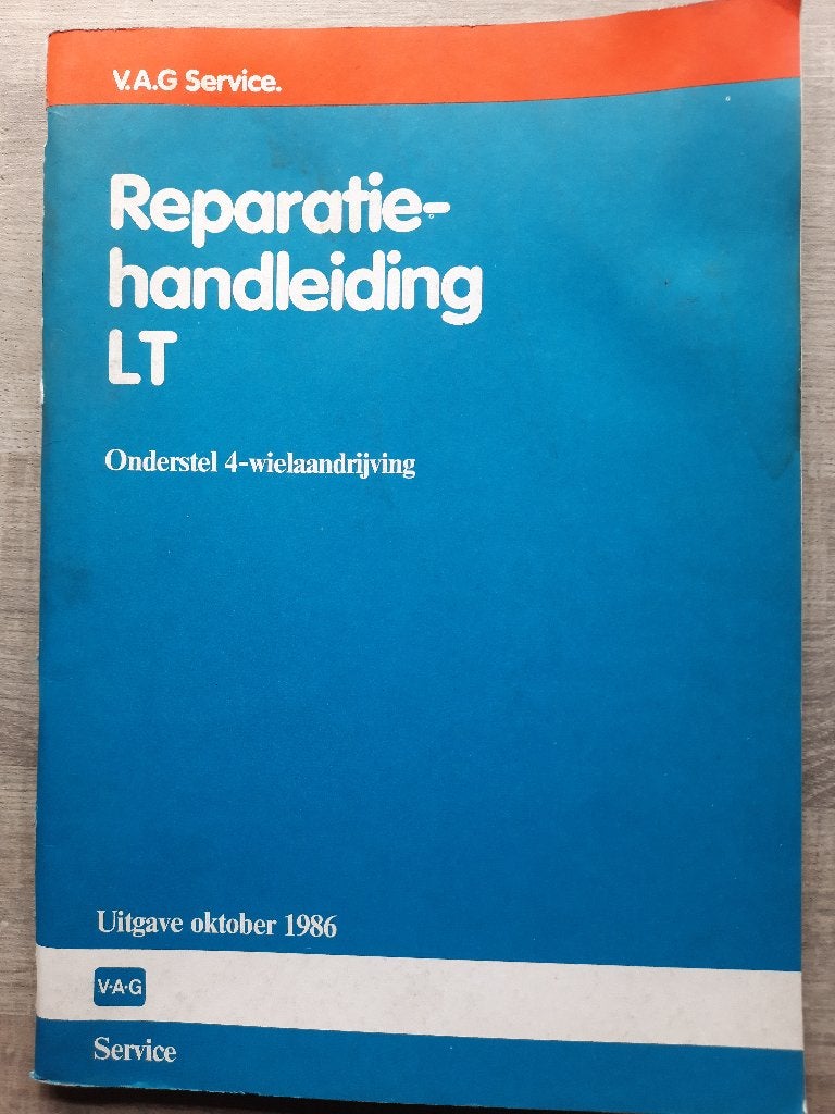 Volkswagen LT 40 + 45 dealer werkplaatsboek 4x4 Onderstel, Ophalen of Verzenden, Gelezen, Volkswagen