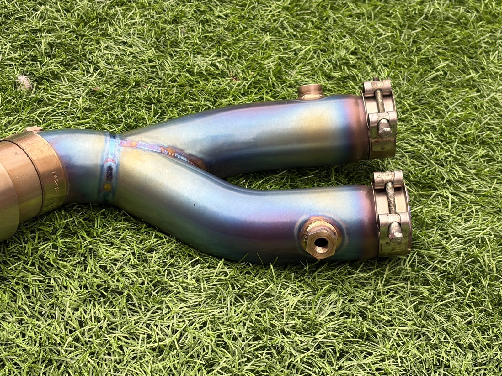 Yamaha MT-10 2016 - 2021 Austin Titanium Demper Uitlaat, Gebruikt, ., Ophalen of Verzenden, GP1