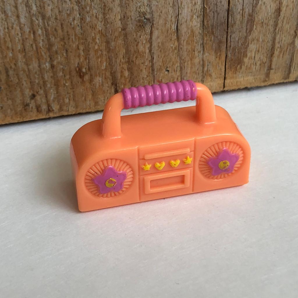 Oranje paars radio voor Barbie, Ophalen of Verzenden, Zo goed als nieuw, Toebehoren