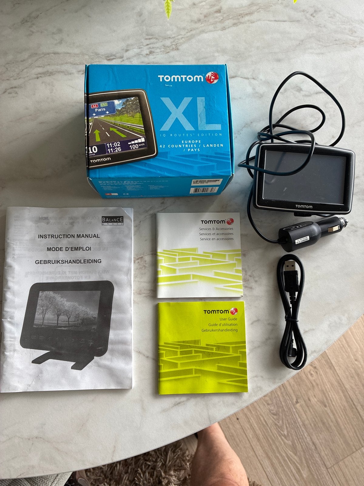 TomTom XL IQ Routes Edition Europa Navigatiesysteem, Ophalen of Verzenden, Gebruikt