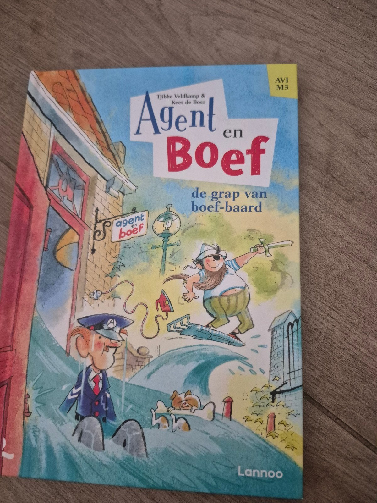Agent en Boef: De grap van boef-baard - Tjibbe Veldkamp, Boeken, Ophalen of Verzenden, Nieuw