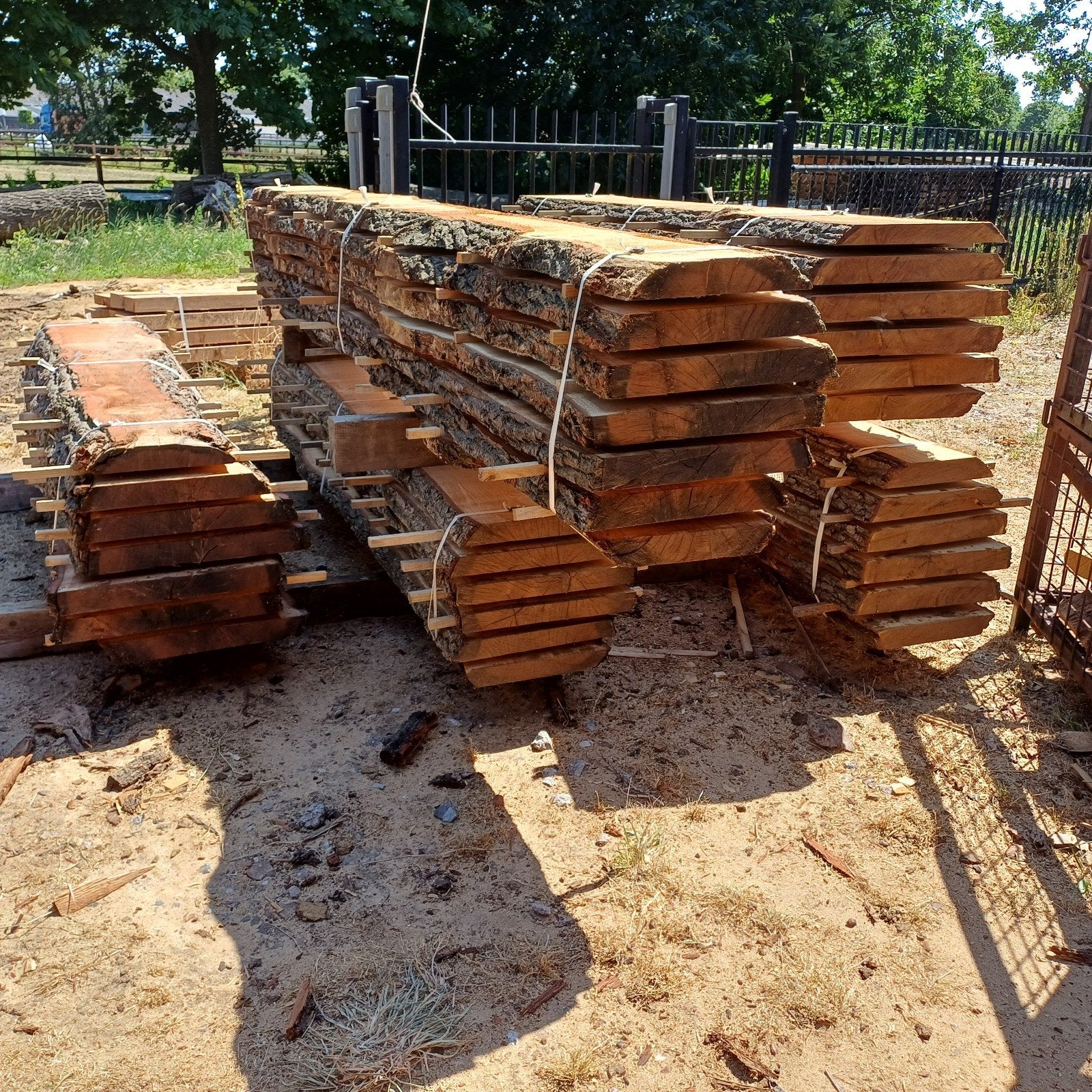Eiken schaaldelen diverse stammen., Ophalen, Planken, Nieuw, Hardhout