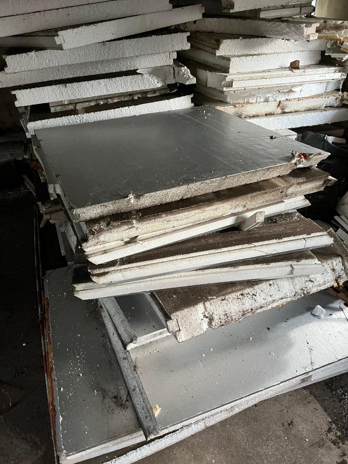 Gebruikte isolatie, gratis afhalen, Ophalen of Verzenden, Gebruikt, Overige materialen, 100 mm of meer