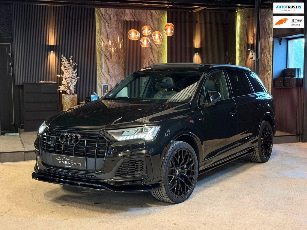 Audi Q7 55 TFSI e quattro 3X S-LINE|SQ7|PANO|MATRIX|MEMORY, Automaat, Gebruikt, 2995 cc, 340 pk