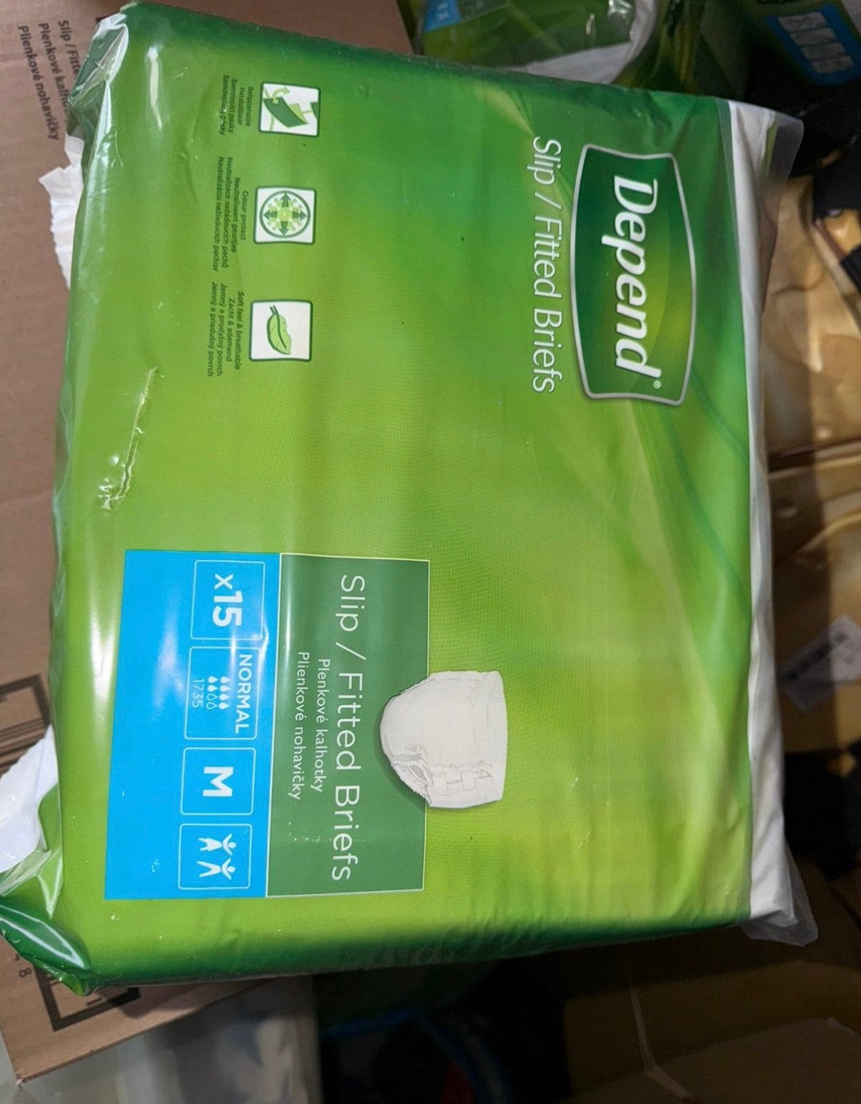 Te koop incontinent materiaal luiers maat m, Ophalen of Verzenden, Nieuw