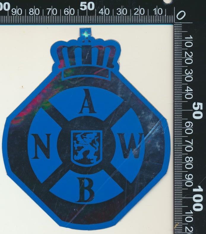 Sticker: ANWB (4), Ophalen of Verzenden, Zo goed als nieuw, Bedrijf of Vereniging
