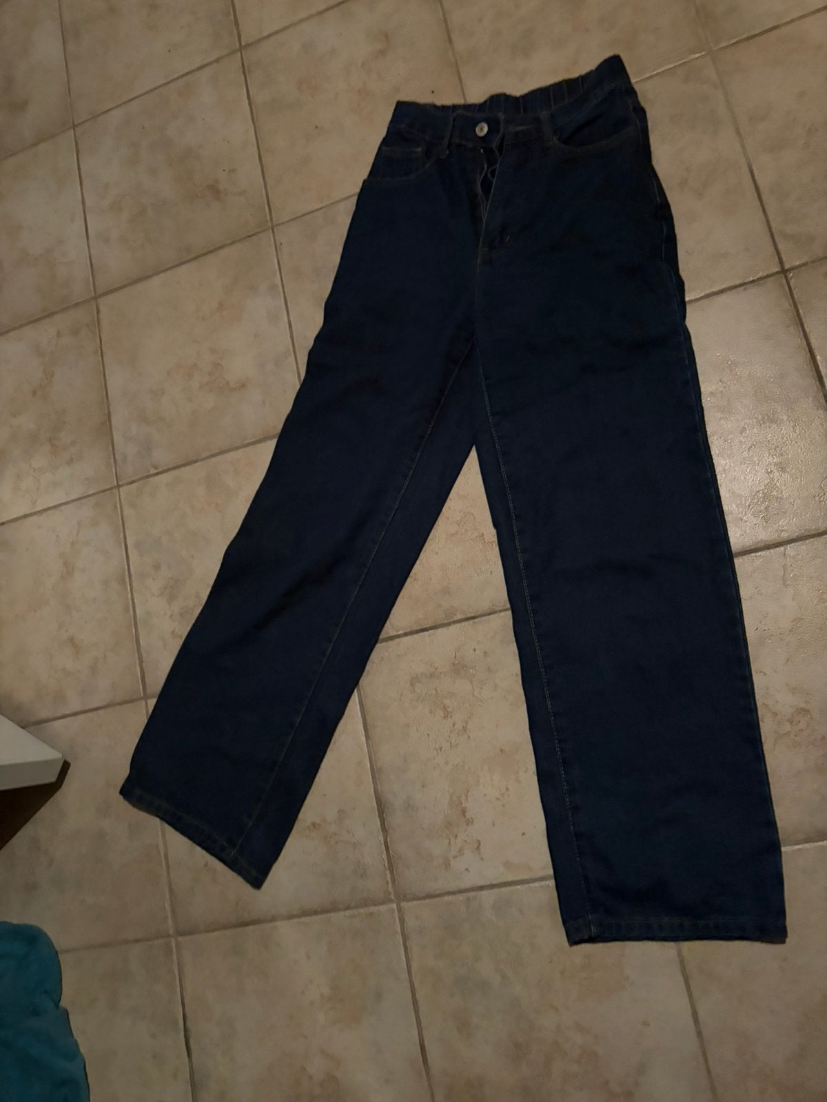 Jeans, Ophalen of Verzenden, Zo goed als nieuw, Blauw