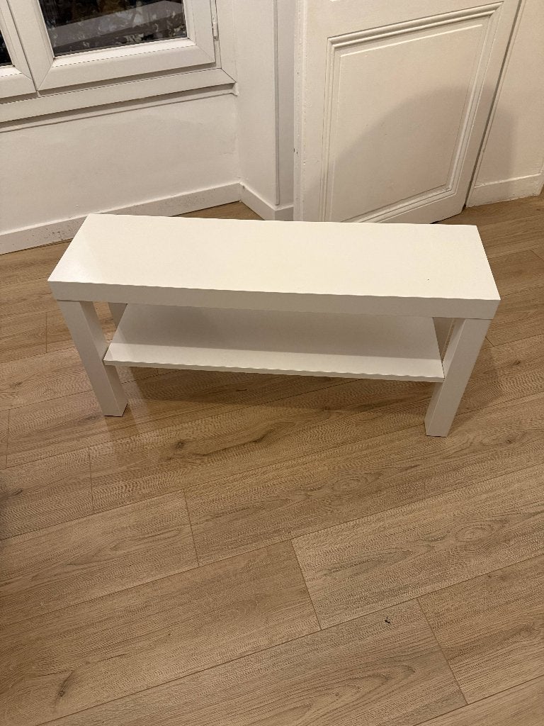 Wit houten schoenenrek IKEA, Ophalen, Gebruikt
