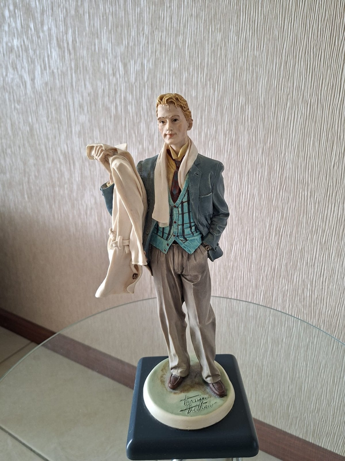 Set van 3 Tessaro Beeldjes: Elegante Figuren, Verzamelen, Ophalen of Verzenden, Zo goed als nieuw, Mens