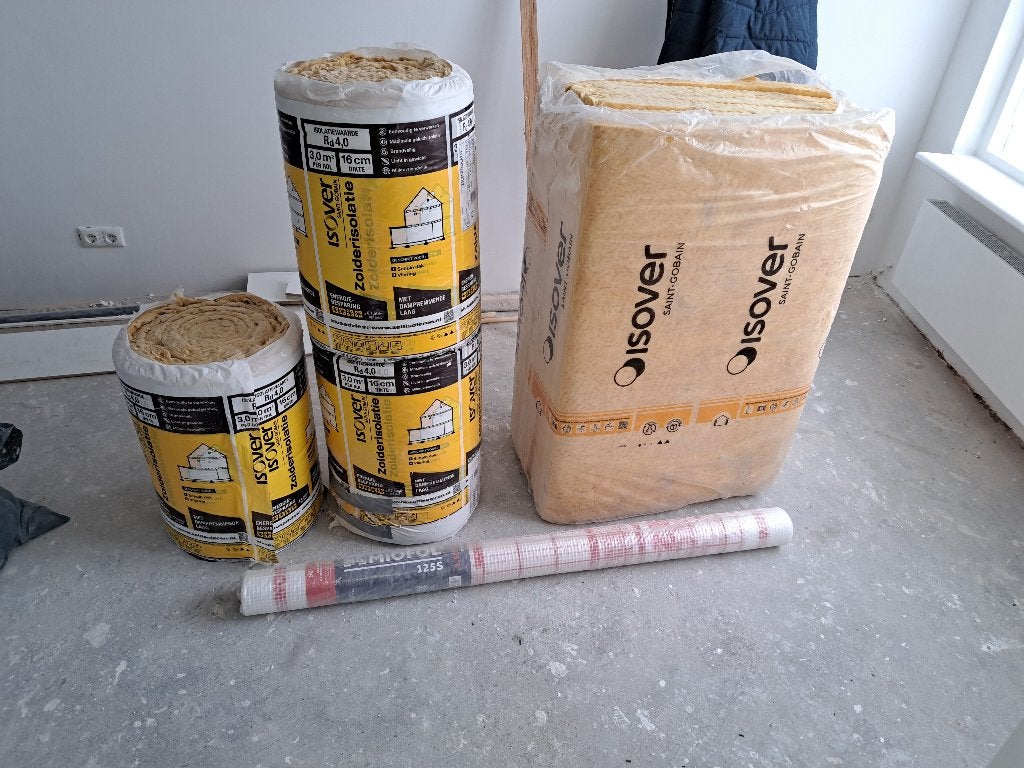 Diverse isolatiemateriaal, Overige materialen, Nieuw, Muurisolatie, 15 m² of meer